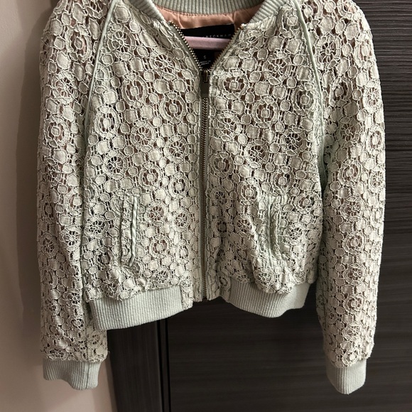 Mint Green Bomber jacket - Picture 3 of 3